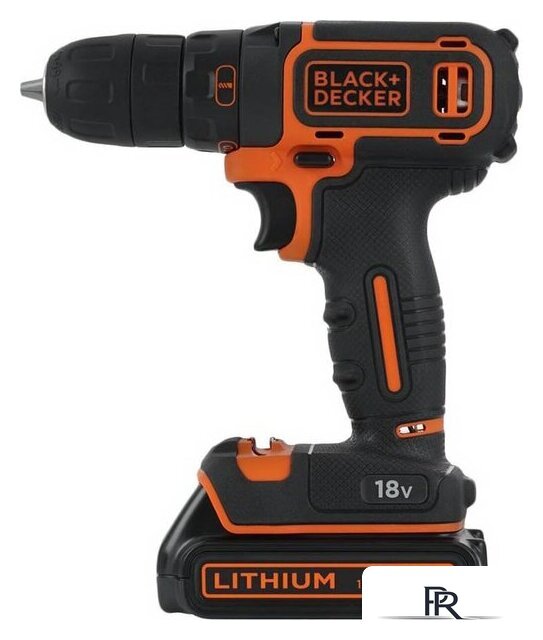 Дрель-шуруповерт Black & Decker BDCDC18B (с 2-мя АКБ, без кейса) - Изображение №3 — Интернет-магазин ПроЗаказ