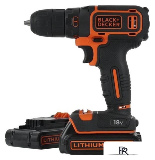 Дрель-шуруповерт Black & Decker BDCDC18B (с 2-мя АКБ, без кейса) - Изображение №5 — Интернет-магазин ПроЗаказ