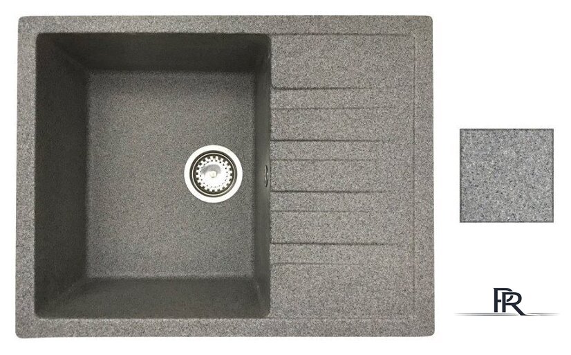 Кухонная мойка БелЭворс Vega R + смеситель W74004-9 + дозатор L405-1 (серый/сатин) - Изображение №7 — Интернет-магазин ПроЗаказ