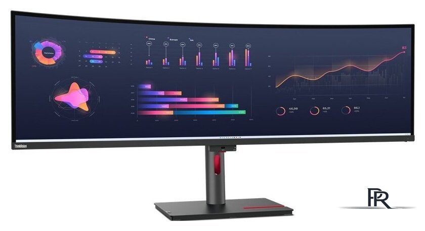 Монитор Lenovo ThinkVision P49w-30 63DBRAT1EU - Изображение №2 — Интернет-магазин ПроЗаказ