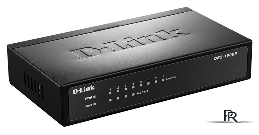 Неуправляемый коммутатор D-Link DES-1008P/C1A - Изображение №1 — Интернет-магазин ПроЗаказ