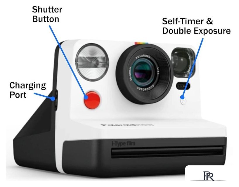 Фотоаппарат Polaroid Now Instant Camera Generation 2 (черный/белый) - Изображение №3 — Интернет-магазин ПроЗаказ