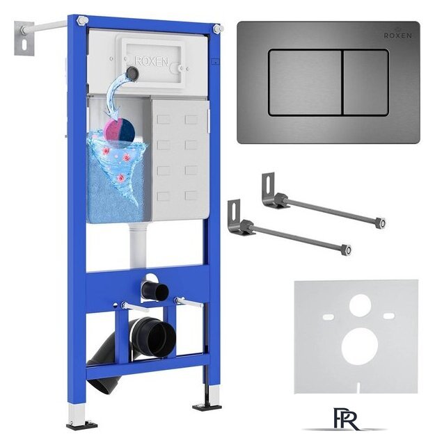 Инсталляция для унитаза Roxen StounFix Dual Fresh 859290 - Изображение №1 — Интернет-магазин ПроЗаказ