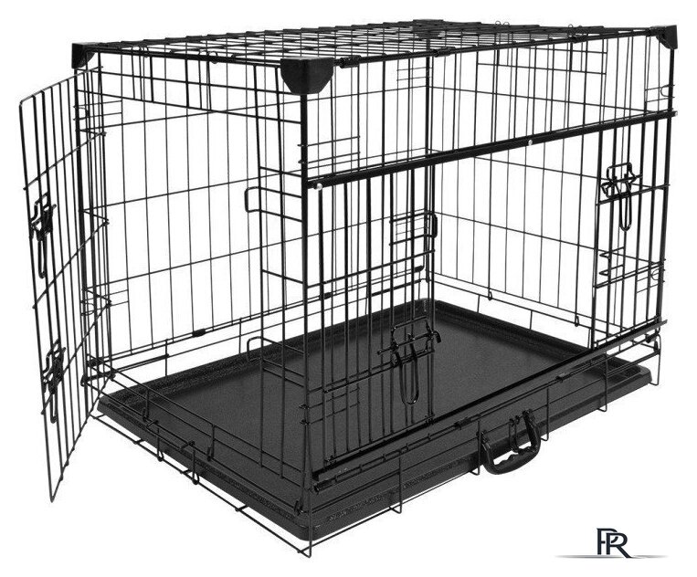 Клетка Duvo Plus Pet Kennel Ninja Medium 11640/DV (черный) - Изображение №1 — Интернет-магазин ПроЗаказ