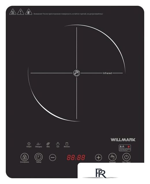 Настольная плита Willmark WCP-805BT - Изображение №1 — Интернет-магазин ПроЗаказ