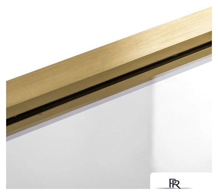 Стеклянная шторка для ванны Rea Elegant 70 (матовое золото/прозрачное стекло) - Изображение №5 — Интернет-магазин ПроЗаказ
