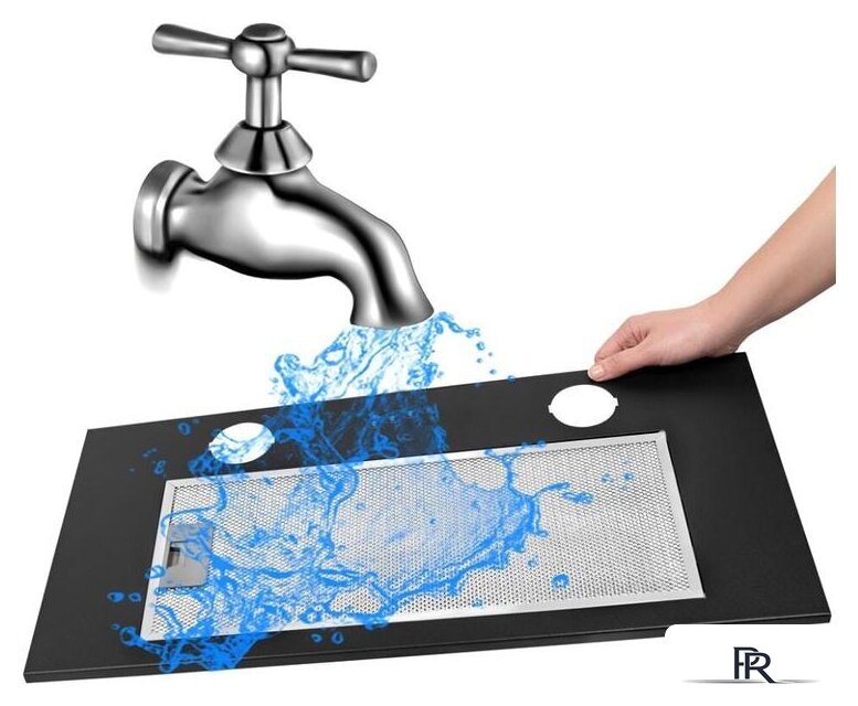 Кухонная вытяжка Grand Fleet (черный) - Изображение №3 — Интернет-магазин ПроЗаказ