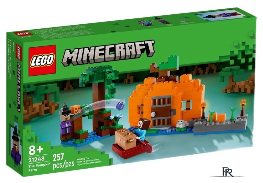 Конструктор LEGO Minecraft 21248 Тыквенная ферма - Изображение №1 — Интернет-магазин ПроЗаказ