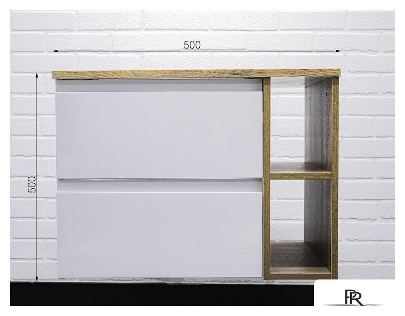  Домино Тумба под умывальник Joy 46 Frost 70 подвесная с двумя ящиками В2 - Изображение №28 — Интернет-магазин ПроЗаказ