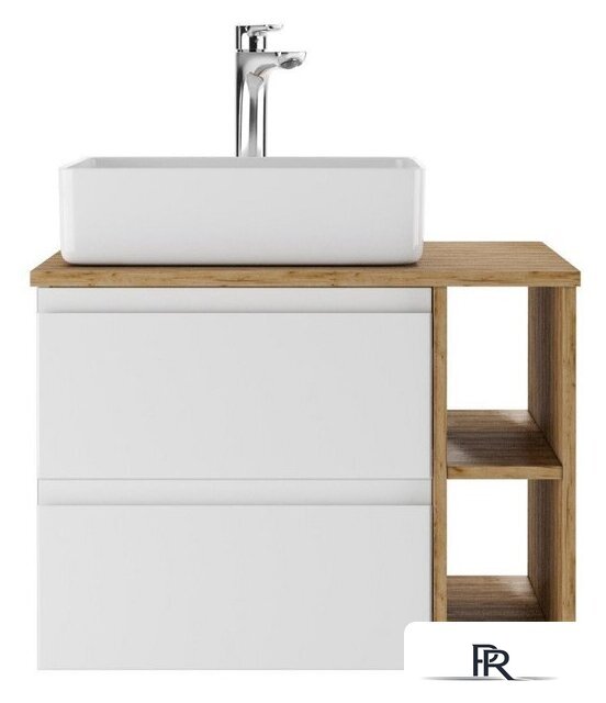  Домино Тумба под умывальник Joy 46 Frost 70 подвесная с двумя ящиками В2 - Изображение №1 — Интернет-магазин ПроЗаказ