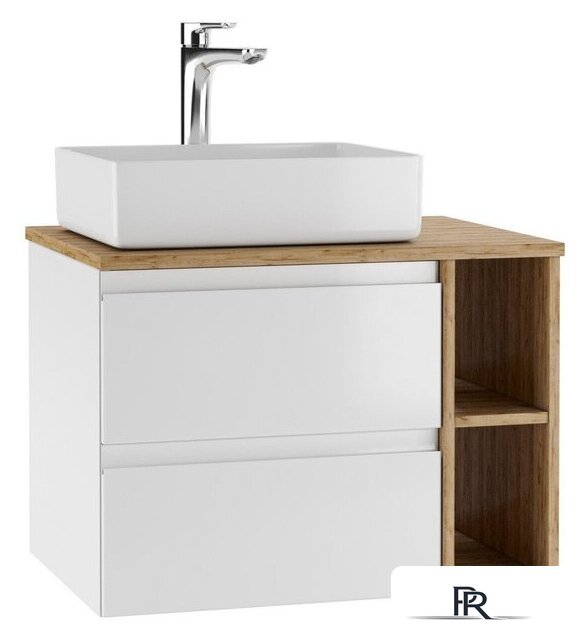  Домино Тумба под умывальник Joy 46 Frost 70 подвесная с двумя ящиками В2 - Изображение №2 — Интернет-магазин ПроЗаказ