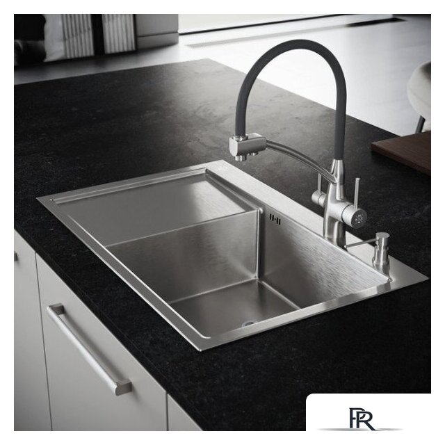 Кухонная мойка РМС MRK-7851R (с дозатором) - Изображение №2 — Интернет-магазин ПроЗаказ