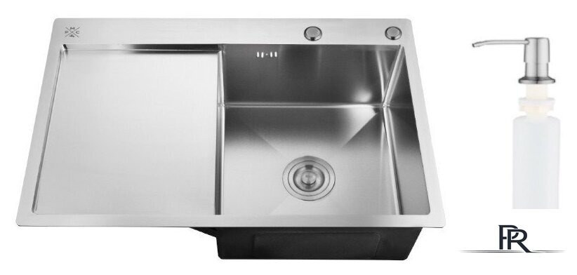 Кухонная мойка РМС MRK-7851R (с дозатором) - Изображение №1 — Интернет-магазин ПроЗаказ