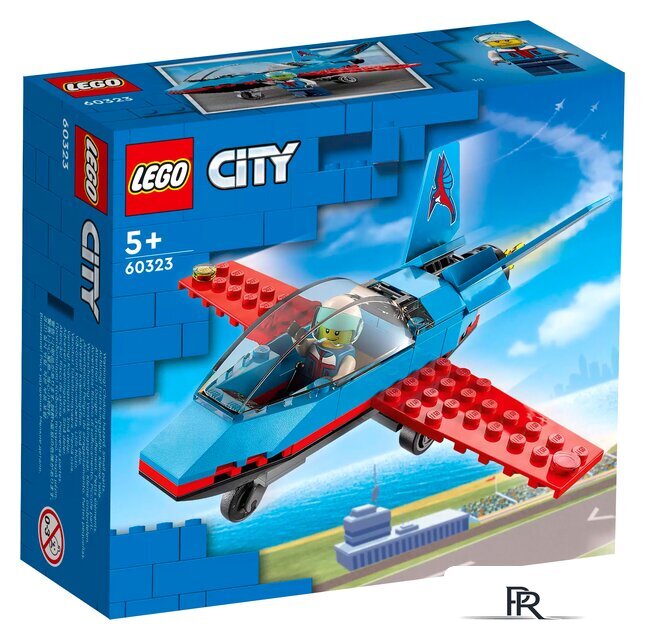 Конструктор LEGO City 60323 Трюковый самолет - Изображение №1 — Интернет-магазин ПроЗаказ