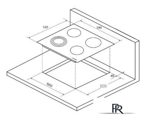 Варочная панель KUPPERSBERG ECS 623 - Изображение №4 — Интернет-магазин ПроЗаказ