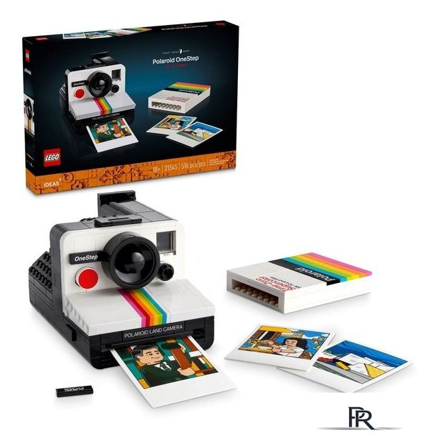 Конструктор LEGO Ideas 21345 Камера Polaroid OneStep SX-70 - Изображение №3 — Интернет-магазин ПроЗаказ