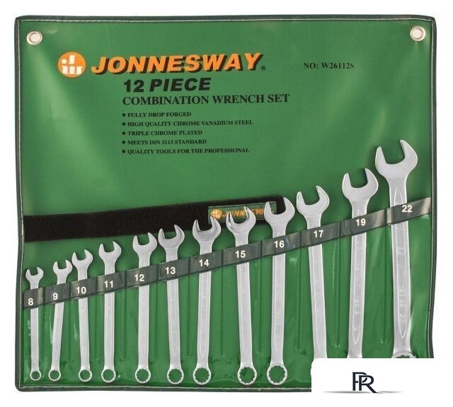 Набор ключей Jonnesway W26112S (12 предметов) - Изображение №1 — Интернет-магазин ПроЗаказ