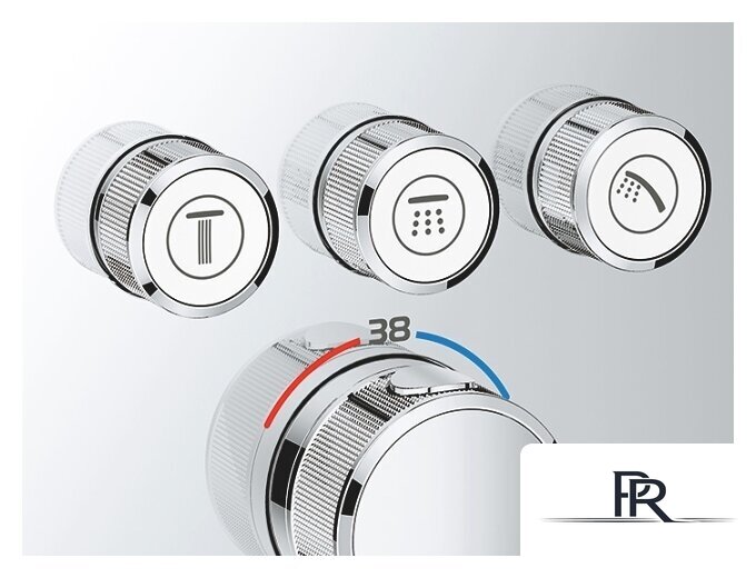 Смеситель без скрытого механизма Grohe Grohtherm SmartControl 29126000 - Изображение №4 — Интернет-магазин ПроЗаказ