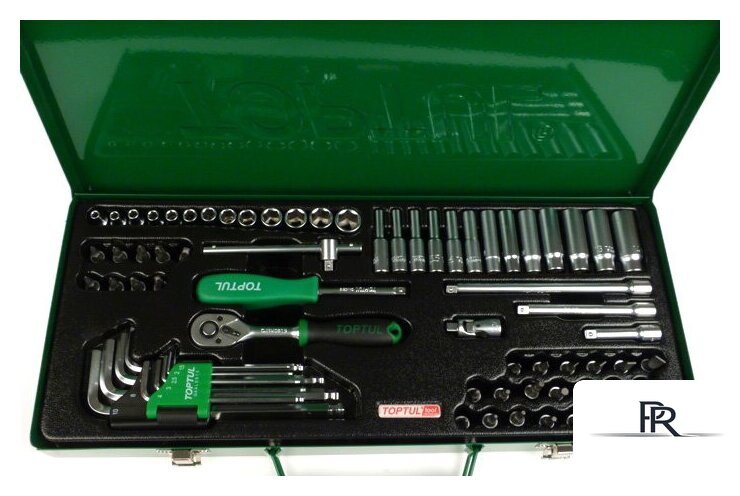 Универсальный набор инструментов Toptul GCAD7202 72 предмета - Изображение №3 — Интернет-магазин ПроЗаказ