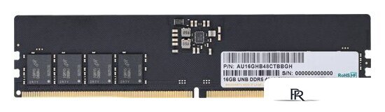 Оперативная память Apacer 16ГБ DDR5 4800МГц AU16GHB48CTBBGH - Изображение №1 — Интернет-магазин ПроЗаказ