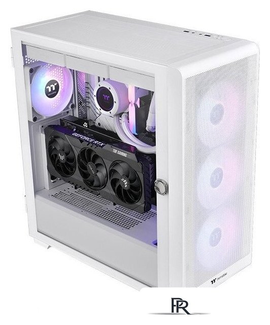 Корпус Thermaltake S250 TG ARGB Snow CA-1Y6-00M6WN-00 - Изображение №2 — Интернет-магазин ПроЗаказ