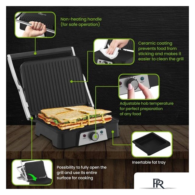 Электрогриль Extralink Smart Life Electric Grill SJ-36 - Изображение №5 — Интернет-магазин ПроЗаказ