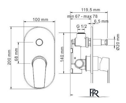 Смеситель Wasserkraft Dill 6161 - Изображение №2 — Интернет-магазин ПроЗаказ