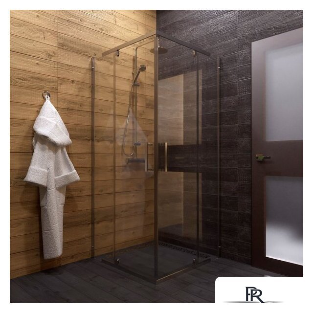 Душевой уголок Triton Каппа-Хром 90x90 (с поддоном) - Изображение №4 — Интернет-магазин ПроЗаказ