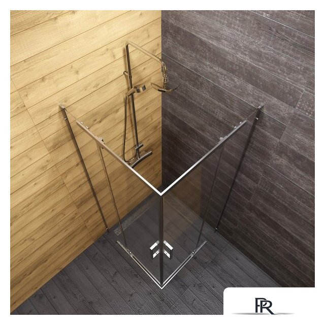 Душевой уголок Triton Каппа-Хром 90x90 (с поддоном) - Изображение №7 — Интернет-магазин ПроЗаказ