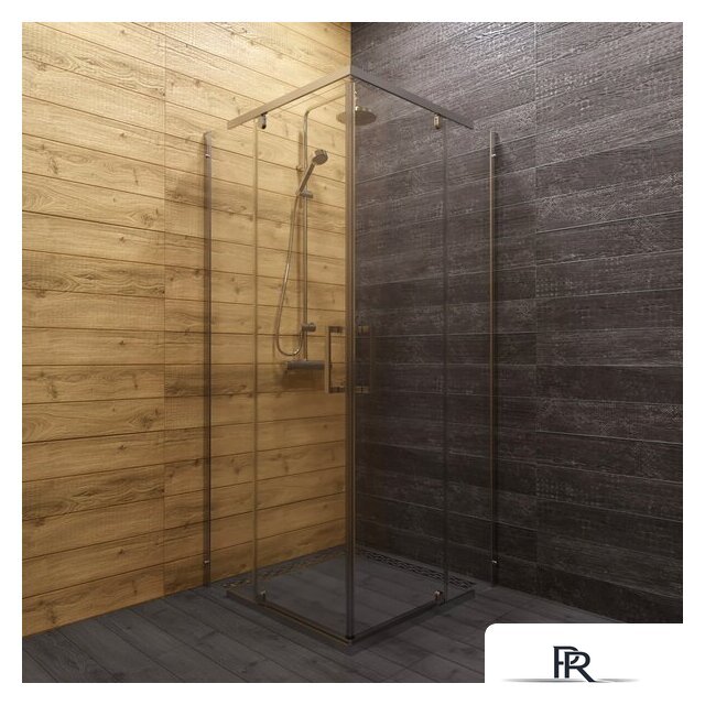 Душевой уголок Triton Каппа-Хром 90x90 (с поддоном) - Изображение №6 — Интернет-магазин ПроЗаказ