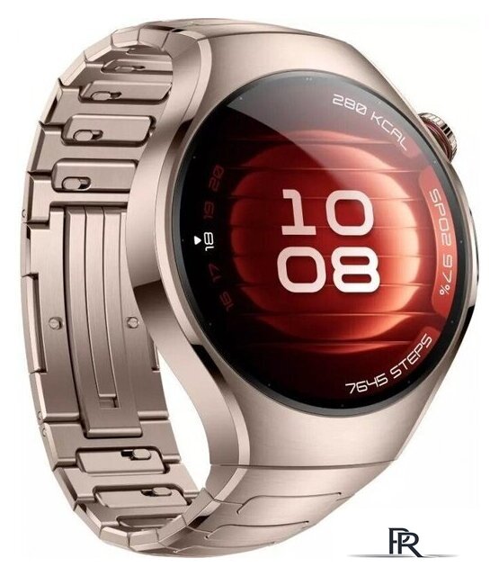 Умные часы Huawei Watch 5 42 мм (золотистый, с золотистым титановым ремешком, международная версия) - Изображение №3 — Интернет-магазин ПроЗаказ