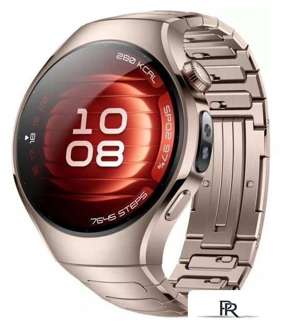 Умные часы Huawei Watch 5 42 мм (золотистый, с золотистым титановым ремешком, международная версия) - Изображение №1 — Интернет-магазин ПроЗаказ