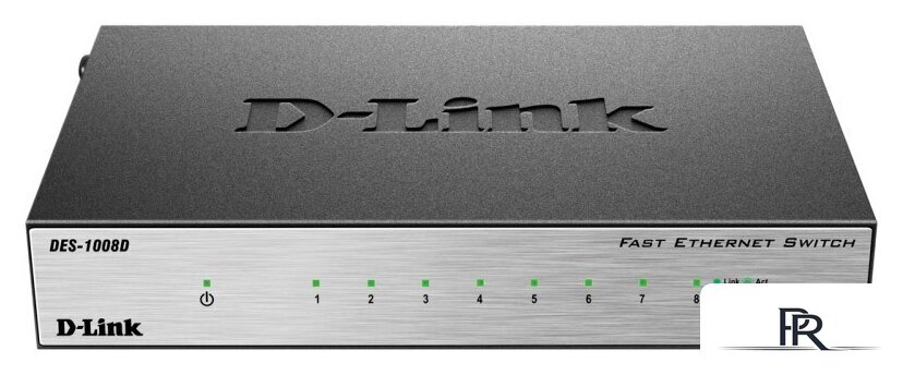 Неуправляемый коммутатор D-Link DES-1008D/L2B - Изображение №1 — Интернет-магазин ПроЗаказ