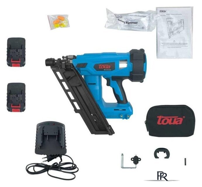 Гвоздезабиватель Toua DCFN3490 (с 2-мя АКБ, сумка) - Изображение №3 — Интернет-магазин ПроЗаказ