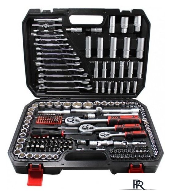 Универсальный набор инструментов ForceKraft FK-38841 (216 предметов) - Изображение №3 — Интернет-магазин ПроЗаказ