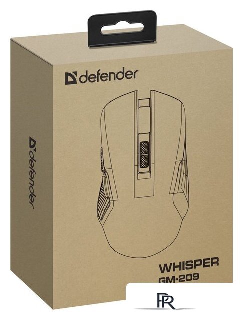 Игровая мышь Defender Whisper GM-209 (белый) - Изображение №7 — Интернет-магазин ПроЗаказ