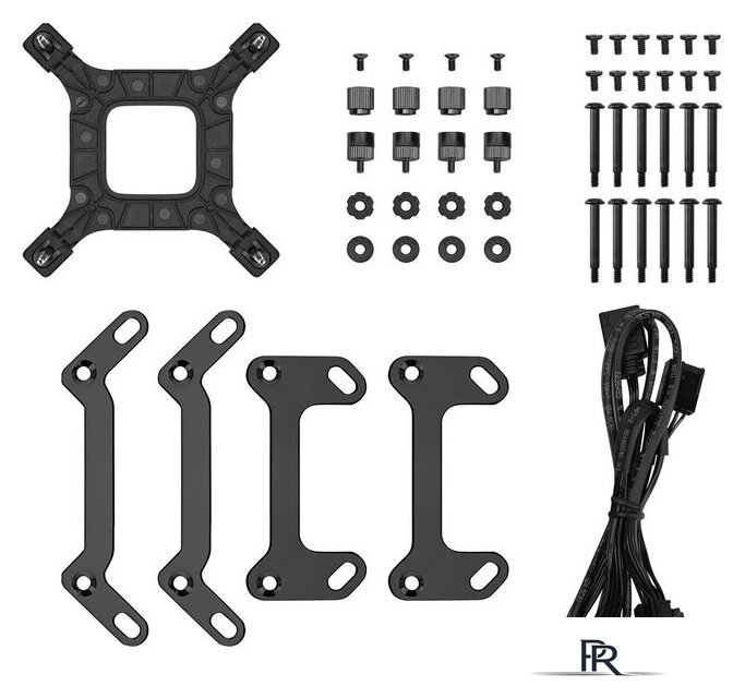 Система жидкостного охлаждения для процессора DeepCool LM420 R-LM420-BKDMMC-1 - Изображение №5 — Интернет-магазин ПроЗаказ