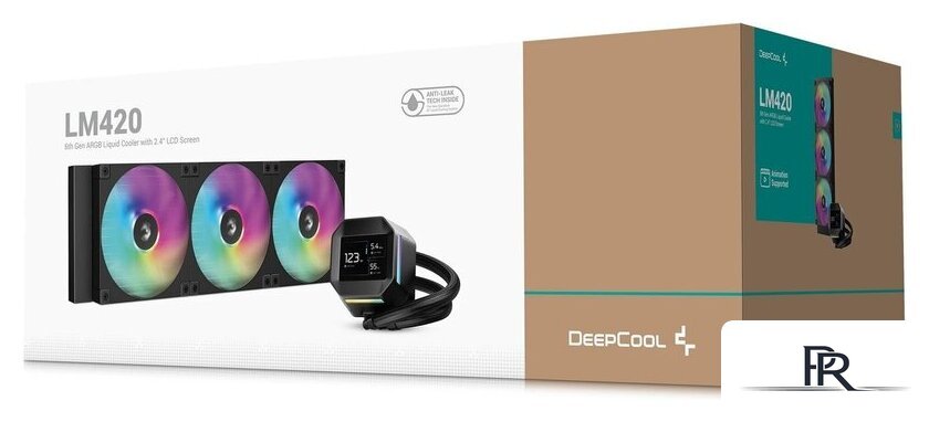 Система жидкостного охлаждения для процессора DeepCool LM420 R-LM420-BKDMMC-1 - Изображение №6 — Интернет-магазин ПроЗаказ