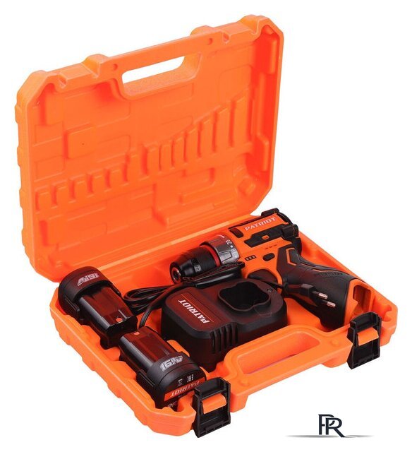 Дрель-шуруповерт Patriot BR 467 180201467 (с 2-мя АКБ, кейс) - Изображение №10 — Интернет-магазин ПроЗаказ