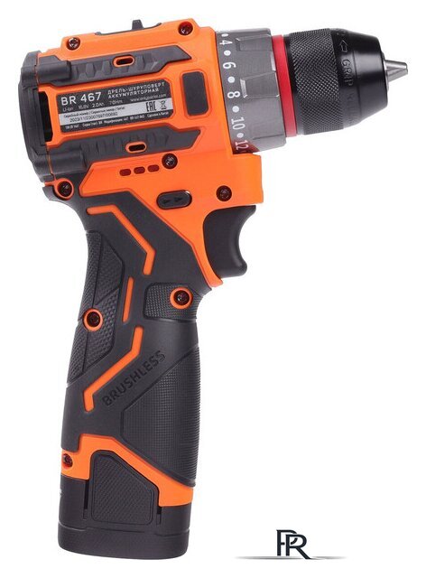 Дрель-шуруповерт Patriot BR 467 180201467 (с 2-мя АКБ, кейс) - Изображение №3 — Интернет-магазин ПроЗаказ