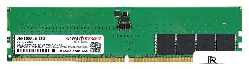 Оперативная память Transcend JetRam 32ГБ DDR5 4800МГц JM4800ALE-32G - Изображение №1 — Интернет-магазин ПроЗаказ
