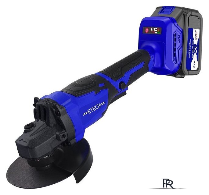 Угловая шлифмашина ETECH AG-21/125BL (с 2-мя АКБ) - Изображение №1 — Интернет-магазин ПроЗаказ