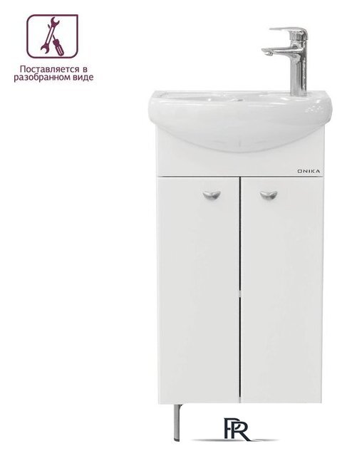  Onika Тумба под умывальник Азов 40.10 (104012) - Изображение №6 — Интернет-магазин ПроЗаказ