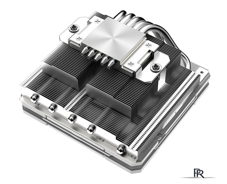 Кулер для процессора ID-Cooling IS-55 ARGB WHITE - Изображение №5 — Интернет-магазин ПроЗаказ
