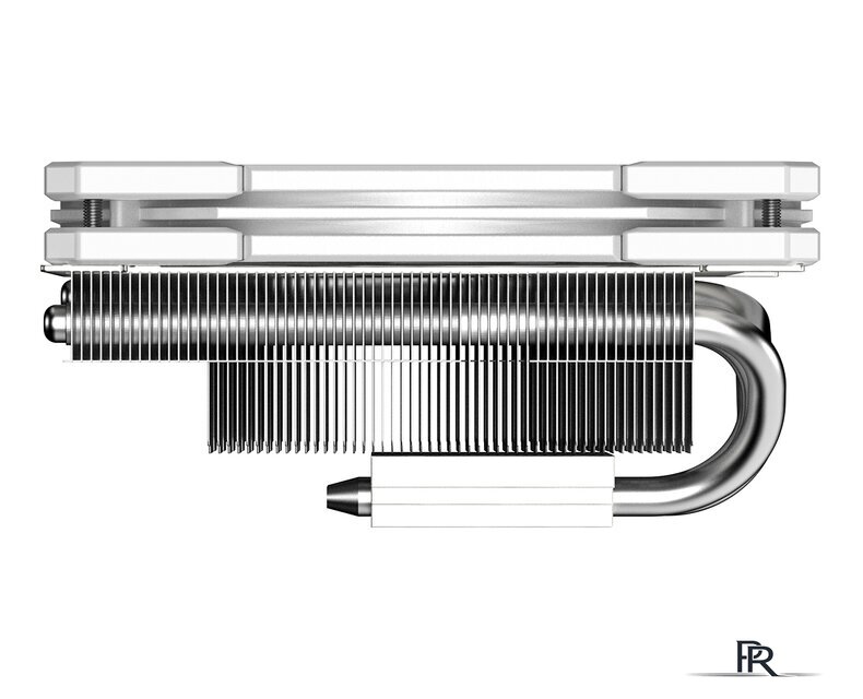 Кулер для процессора ID-Cooling IS-55 ARGB WHITE - Изображение №2 — Интернет-магазин ПроЗаказ