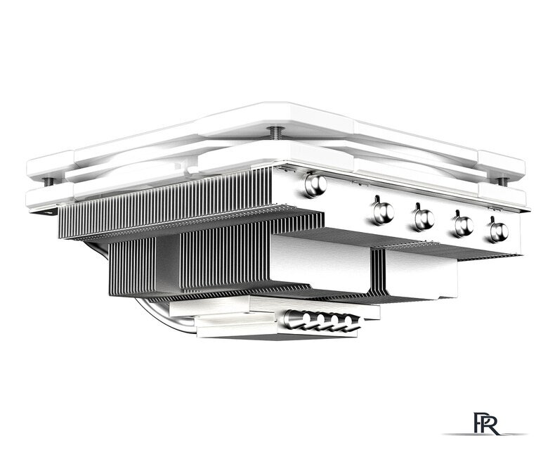 Кулер для процессора ID-Cooling IS-55 ARGB WHITE - Изображение №6 — Интернет-магазин ПроЗаказ