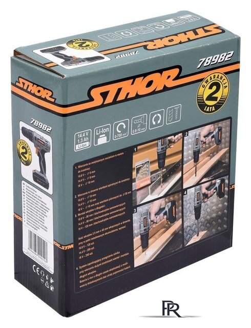 Дрель-шуруповерт Sthor 78982 (с 1-им АКБ) - Изображение №5 — Интернет-магазин ПроЗаказ