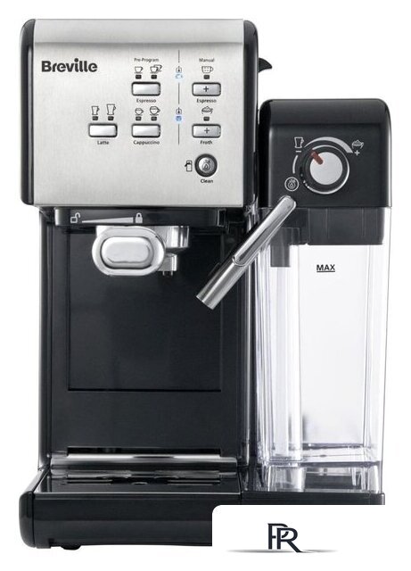 Рожковая кофеварка Breville Prima Latte II VCF108X - Изображение №2 — Интернет-магазин ПроЗаказ