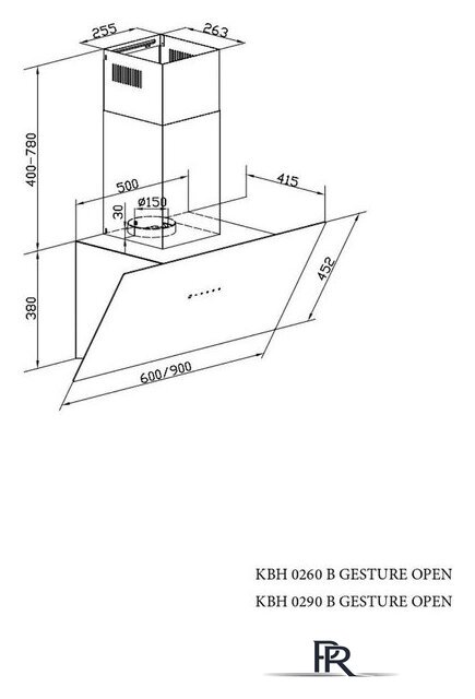 Кухонная вытяжка Kernau KCH 0290 B Gesture Open - Изображение №4 — Интернет-магазин ПроЗаказ