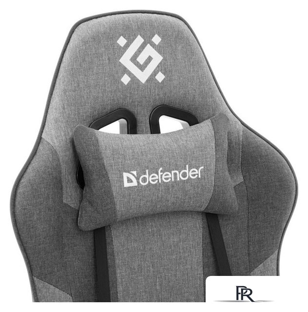 Игровое (геймерское) кресло Defender Teiz (серый) - Изображение №4 — Интернет-магазин ПроЗаказ